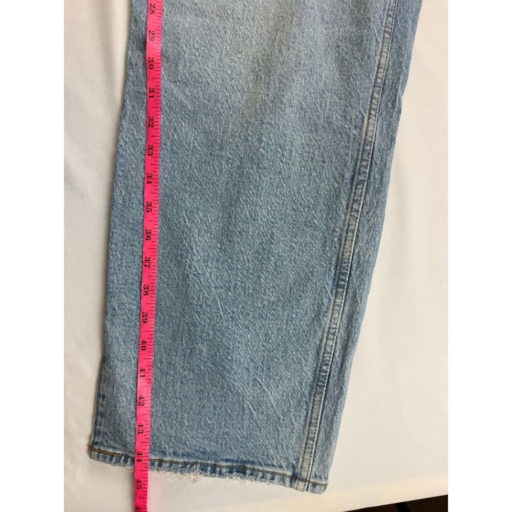 NWT Abercrombie & Fitch  Curve Love  Ultra High Rise The 90’s Straight Size 37/ - Picture 11 of 13